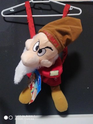 Mochila Peluche Disney Gruñón