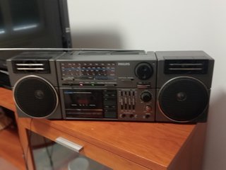 Radio Cassette Philips D 8454 Gris.