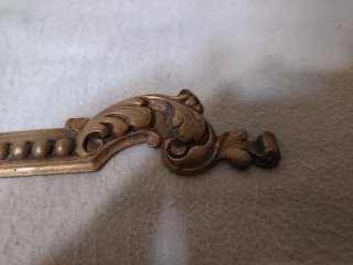 Conjunto asas filigrana bronce