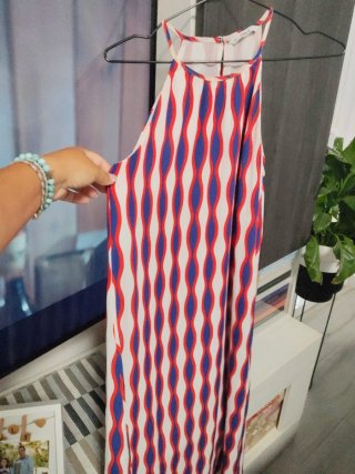Vestido largo ONLY estampado