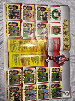 Álbum Cromos Liga 96/97 Completo