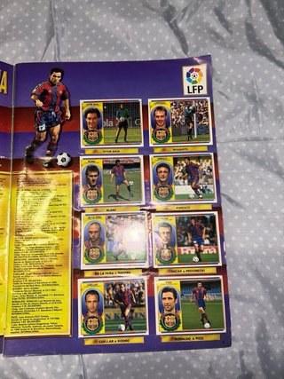 Álbum Cromos Liga 96/97 Completo