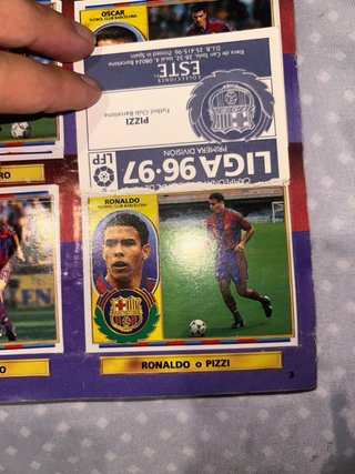 Álbum Cromos Liga 96/97 Completo