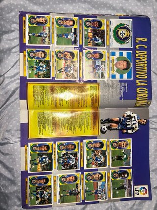 Álbum Cromos Liga 96/97 Completo