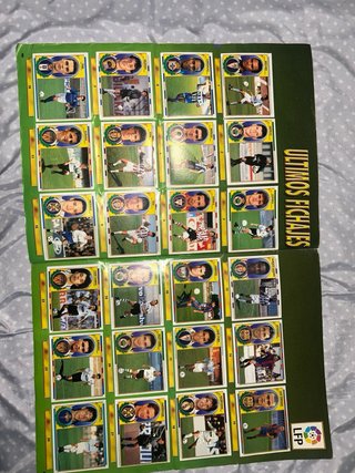 Álbum Cromos Liga 96/97 Completo