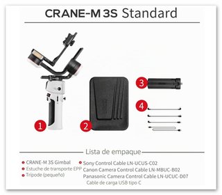 Zhiyun Crane M3S Estabilizador Cámara