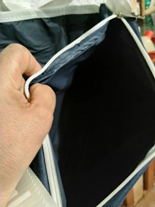 Borsa termica Baldinini blu e bianca