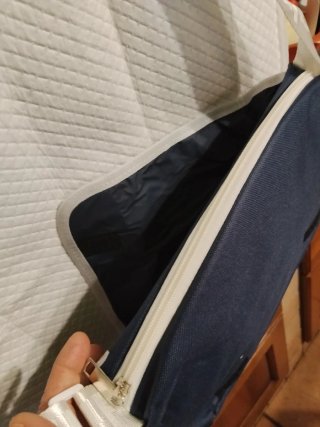 Borsa termica Baldinini blu e bianca