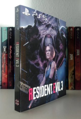 Funda Plastificada Resident Evil 3 Remake