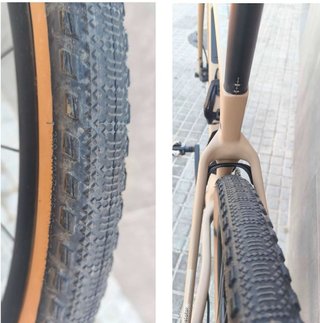 Bicicleta Gravel KTM Beige