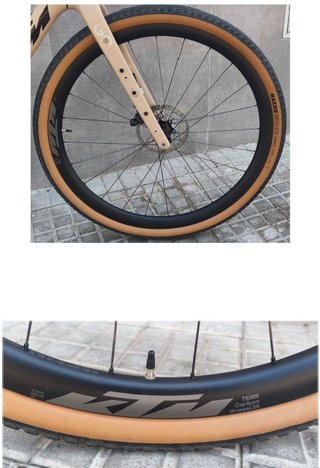 Bicicleta Gravel KTM Beige
