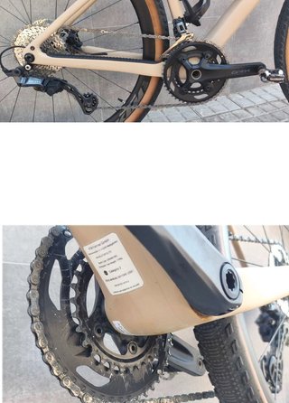 Bicicleta Gravel KTM Beige