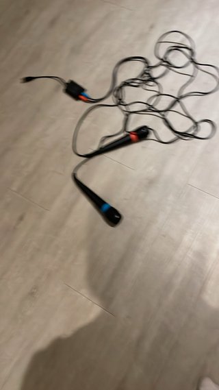 Micrófonos PS3 con adaptador
