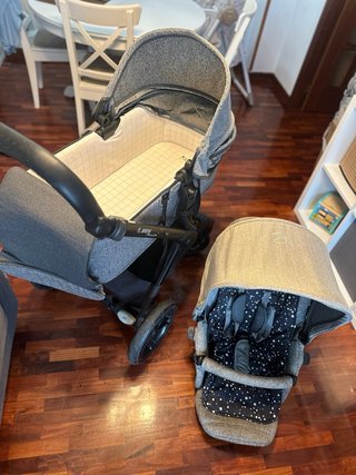 Pack Carrito Jané Muum Silla + Capazo + accesorios