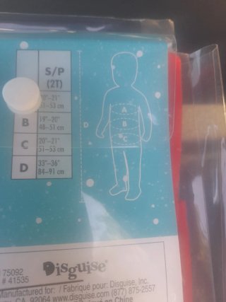 Disfraz Mickey Papá Noel Talla 2T