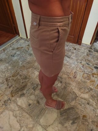 Shorts Levi's beige mujer
