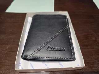 Cartera de piel Attanze hombre
