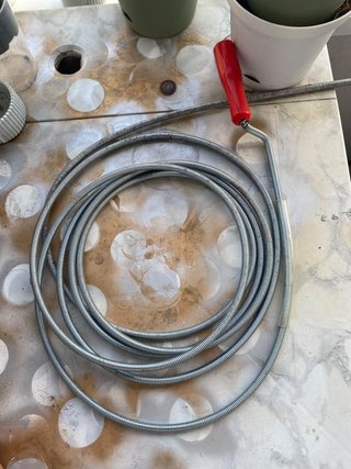 Desatascador de tuberías Powerfix