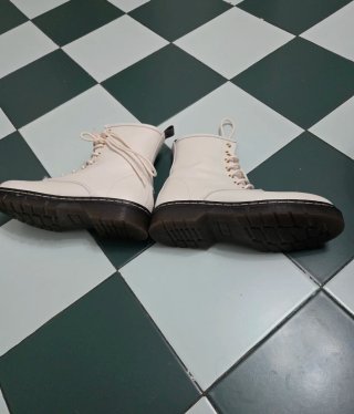 Dr. Martens 1460 Serena Beige/Bianco Tg 36