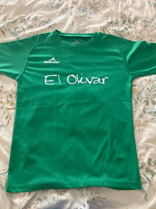 Camiseta Mercury El Olivar Manga Corta Verde T.14