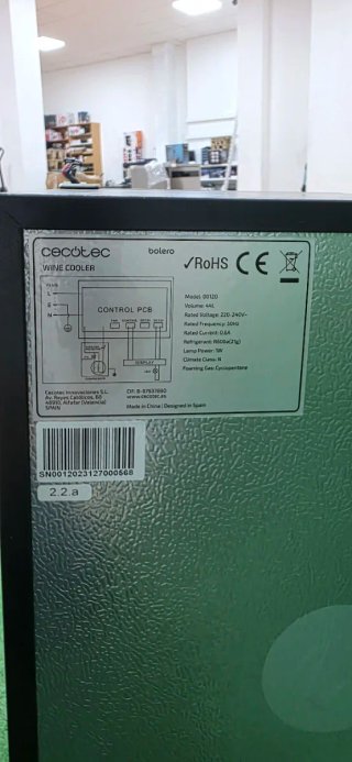 Vinoteca Cecotec