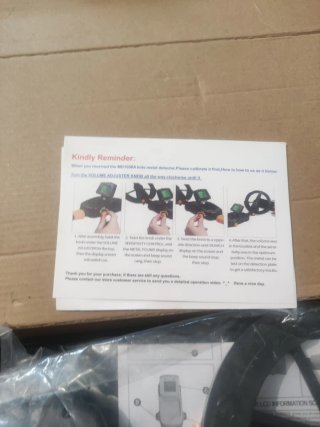 Detector Metales MD1008A LCD Hunter