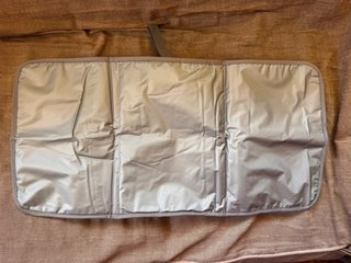 Bolsa cambiador bebé nubes