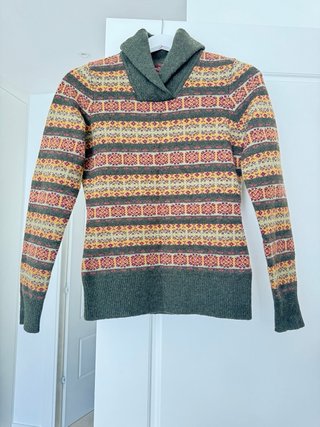Jersey fino y cálido estampado