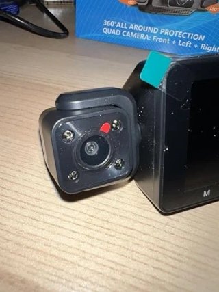 Dashcam Quad Camera 360° Protezione