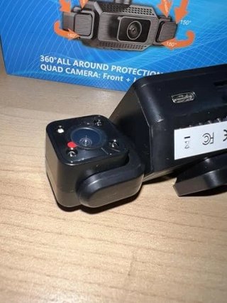 Dashcam Quad Camera 360° Protezione