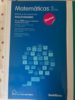 ERANTZUNAK FISIKA ETA KIMIKA Y MATEMÁTICAS 3DBH
