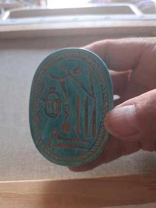 Escarabajo azteca azul