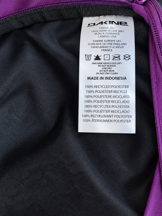 Mochila Dakine Escolar 25L Negra/Morada