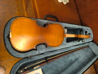Violín 1/2 con estuche y arco