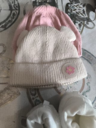 2 gorritos y botitas bebé 0/3 meses, nuevos