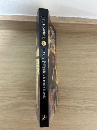 Libro Harry Potter y la piedra filosofal.