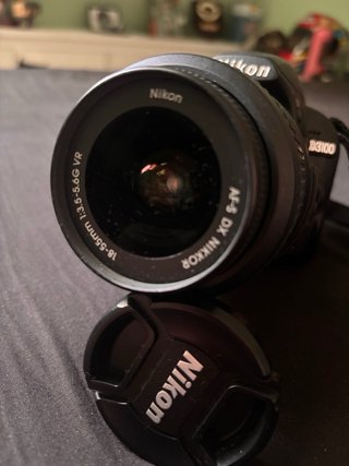 Cámara Reflex Nikon D3100 Negra