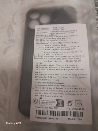 Cover iPhone 13 Pro Max