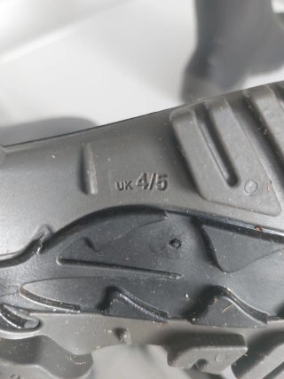 Botas de agua negras