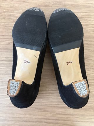 Zapatos Flamenco/Sevillanas Negros Talla 38
