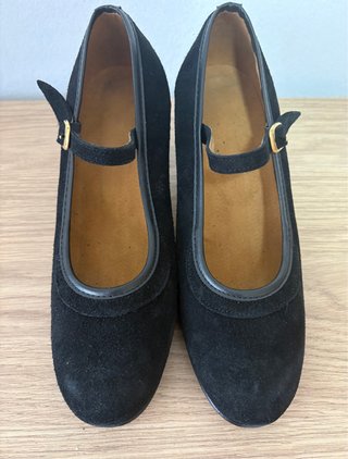 Zapatos Flamenco/Sevillanas Negros Talla 38
