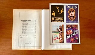 Lote 3 libros sobre cine y música