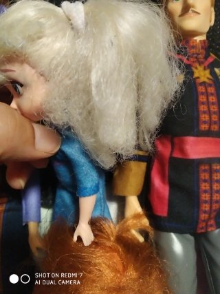 Set di bambole Frozen. Famiglia Arendelle