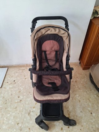 Carrito Jané Rider 3 en 1 + Capazo Matrix