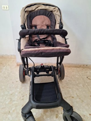 Carrito Jané Rider 3 en 1 + Capazo Matrix