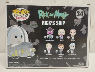 Funko POP! Rides Rick's Ship #34 Rick y Morty