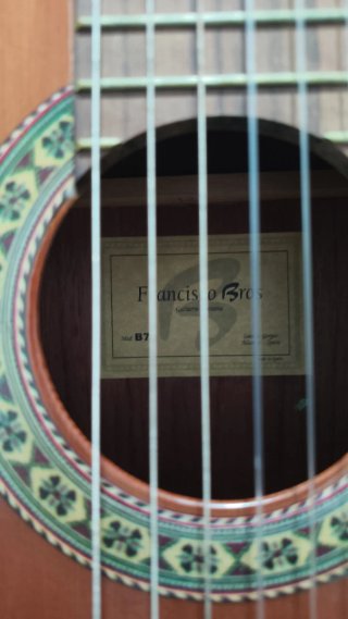 Guitarra Clásica Francisco Bros