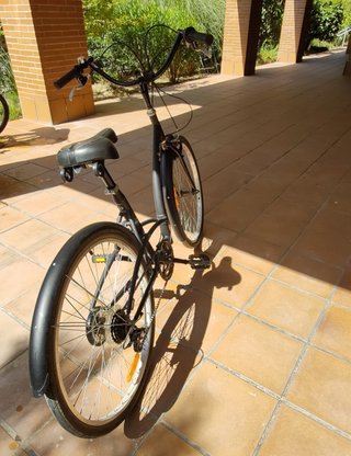 Bicicleta B'Twin Elops City Bike Decathlon