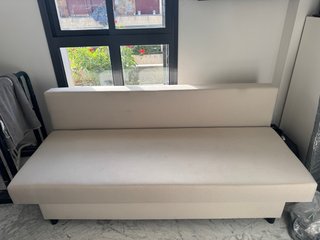 Sofá Cama con canapé Beige