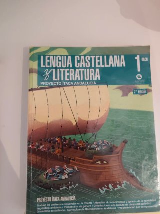 Lengua castellana y literatura, 1 BACH ítaca.